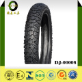 tamanho do pneu de motocicleta 2014 novo padrão popular de 4.10-18 pneu sem câmara de ar